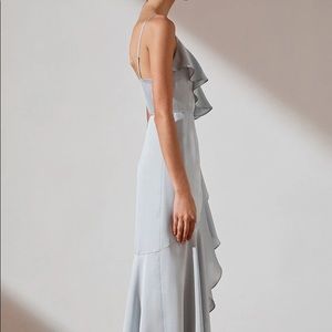 Shona Joy Bias Frill Wrap Dress